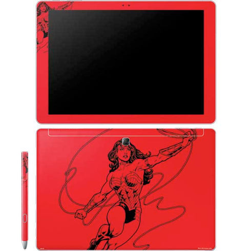 DC Comics Wonder Woman Comic Pop Galaxy Book 12in Skin